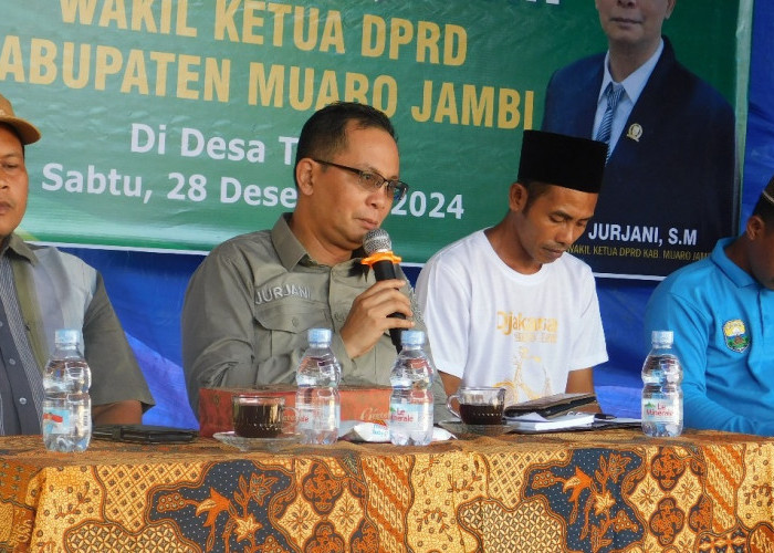 Wakil Ketua DPRD Muaro Jambi Minta Dinas PUPR Prioritaskan Pembangunan Jalan Dua Desa di Sekernan