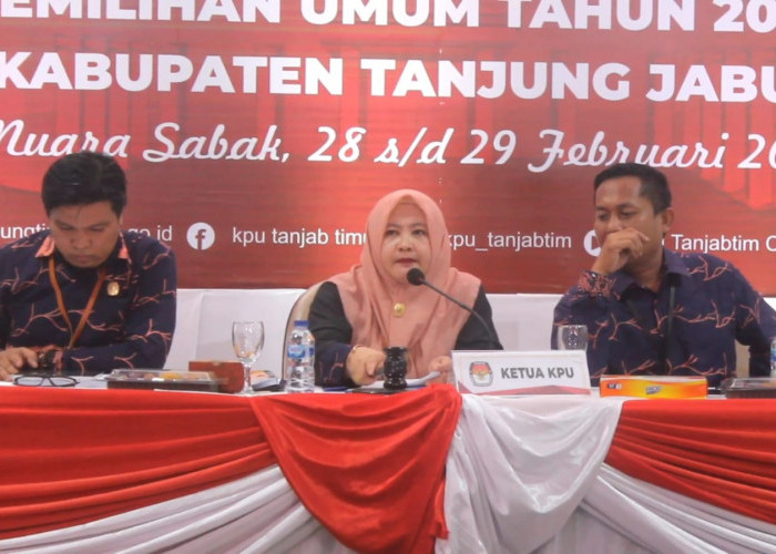 Rapat Pleno Tingkat Kabupaten Tanjab Timur Dimulai Dari Kecamatan Terjauh