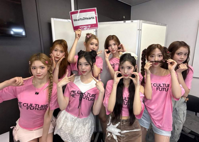 Happy Vibes Banget! Hearts2Hearts Kompak Nyanyi Bahasa Indonesia di Iklan Shopee 9.9 Super Shopping Day