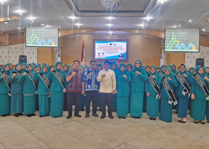 Pelantikan Ketua TP Posyandu se-Tanjung Jabung Barat Berjalan Sukses, Bupati Tekankan Penguatan Layanan Dasar