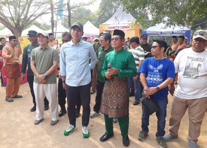 Bupati M Fadhil Resmikan Piala Batang Hari Super Tangguh di Festival Danau Letang, Diikuti 69 Tim Dayung 