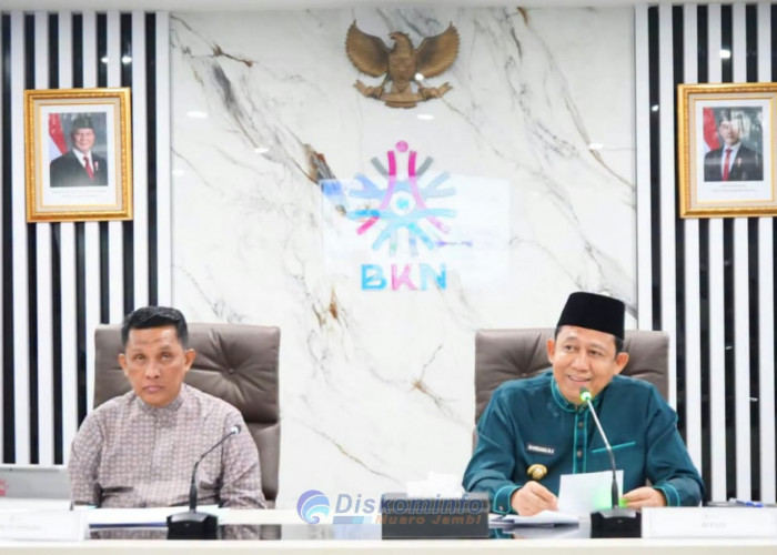  Bupati Muaro Jambi Hadiri Ekspose Manajemen Talenta di BKN Pusat