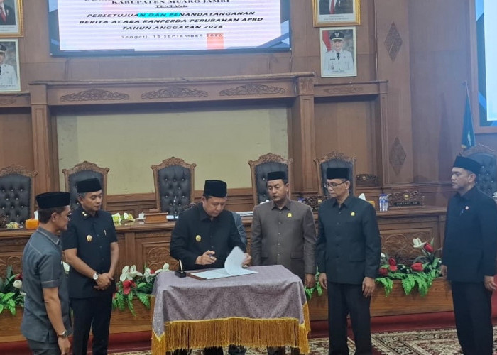 APBD Perubahan 2026 Muaro Jambi Disepakati, Ini Peringatan dari DPRD