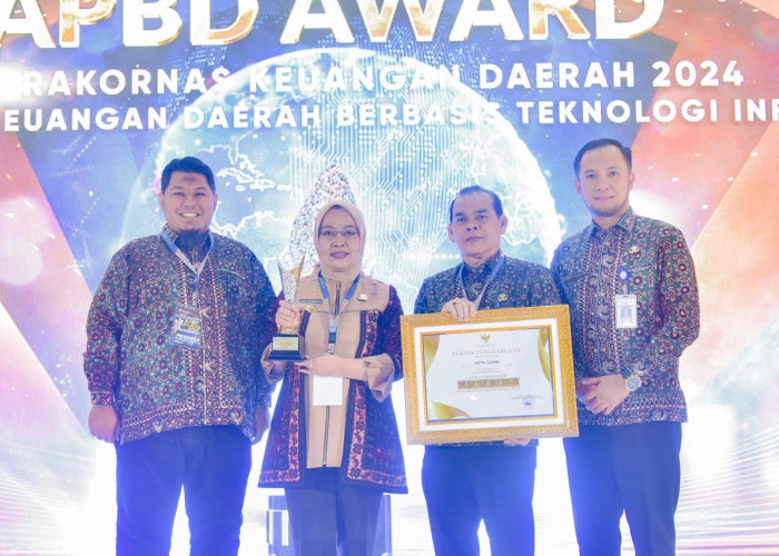 Sukses Realisasikan Keuangan Daerah, Pemkot Jambi Raih APBD AWARD Dari Kemendagri