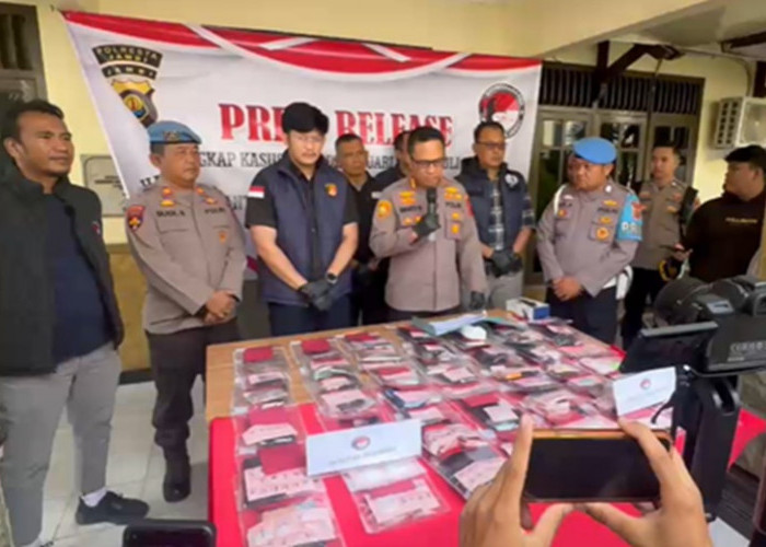 Gaspoll! Satresnarkoba Polresta Jambi Ungkap 149 Kasus Selama 6 Bulan, 257 Orang Jadi Tersangka