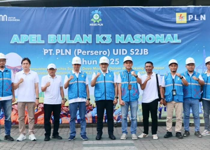 PLN UID S2JB Gelar Apel Peringatan Bulan K3 Nasional 2025: Komitmen Tingkatkan Kapasitas SDM