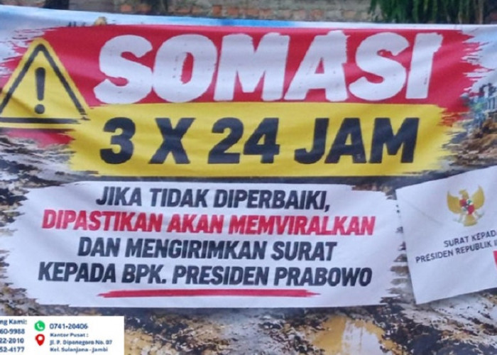 Jalan Rusak Imbas Proyek Sekolah Rakyat Jambi, Warga Mayangmangurai Protes