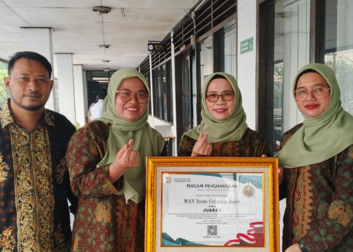 MAN Insan Cendekia Jambi Juara I SSK Tingkat Provinsi, Siap Wakili Jambi ke Tingkat Nasional