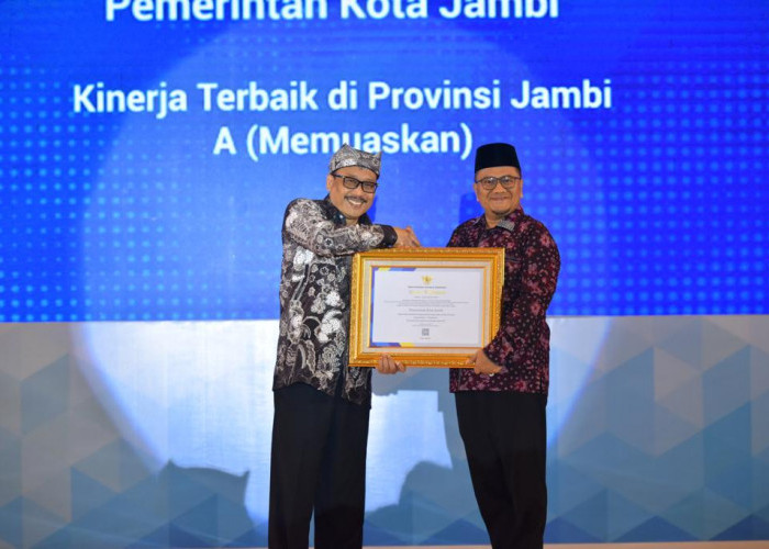 Raih Predikat Memuaskan, Kota Jambi Kembali Wakili Jambi Raih Penghargaan Kearsipan Tingkat Nasional