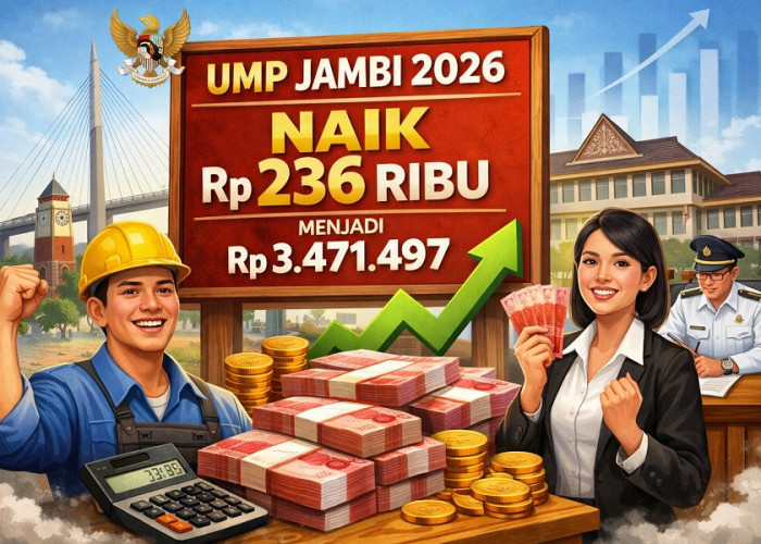 UMP Jambi 2026 Berpeluang Naik, Tambah Rp236 Ribu dari Tahun Ini