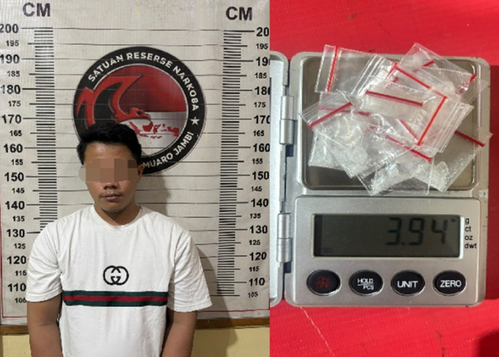 Polisi Gerebek Rumah di Kumpeh Ulu! 18 Paket Sabu dan Uang Tunai Ditemukan, Polres Muaro Jambi Amankan 1 Pria