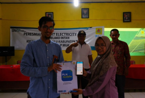 Tingkatkan Pelayanan, PLN UP3 Muara Bungo Launching Smart Electricity Area di Desa Malako Intan