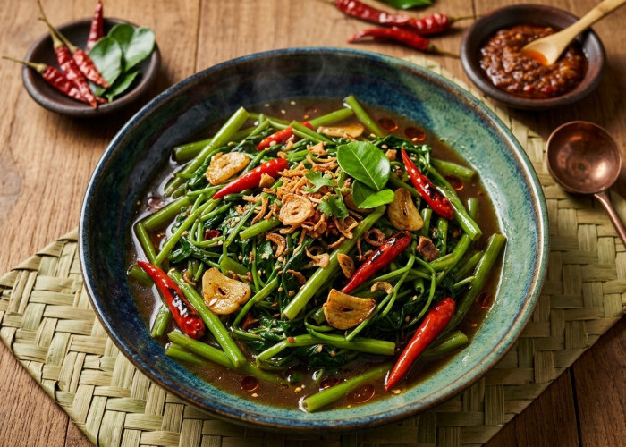 Resep Tumis Kangkung Saus Tiram ala Warteg yang Tetap Hijau dan Renyah