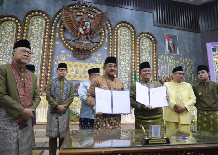Bupati Anwar Sadat Hadiri HUT ke-80 Pemkot Jambi, Tanjab Barat dan Kota Jambi Teken Kerja Sama Strategis