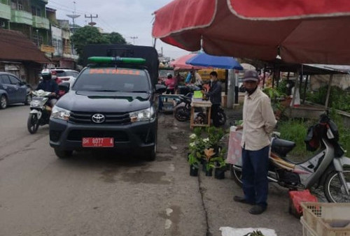 PKL di Jalan Orang Kayo Pingai Masih Membandel