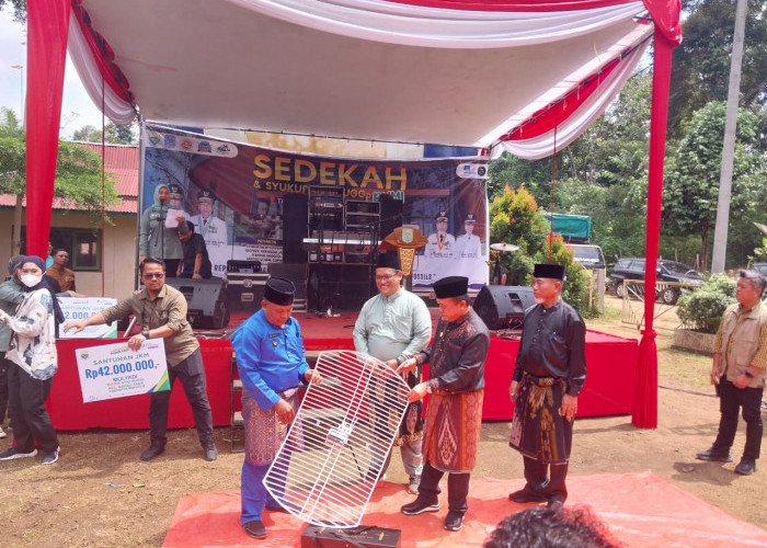 Gelar Sedekah dan Syukuran Geopark Merangin Diakui UNESCO, Al Haris Sebut Sempat Frustasi