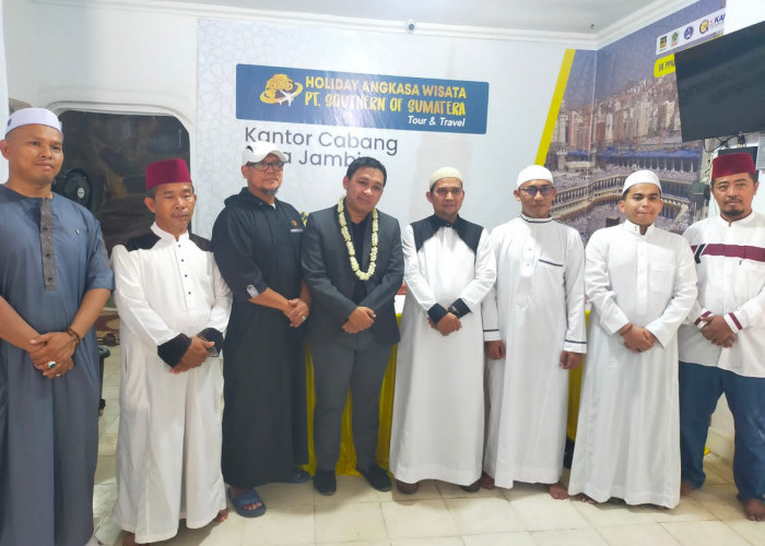 Holiday Angkasa Wisata Cabang Jambi hadir Untuk Kemudahan Jamaah Beribadah Umroh