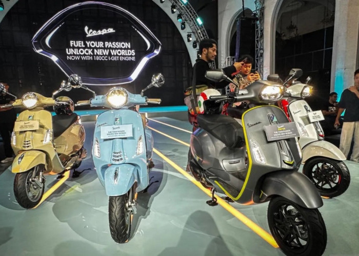 Upgrade Gahar! Vespa Primavera dan Sprint Pakai Mesin 180cc, Harga Nggak Naik