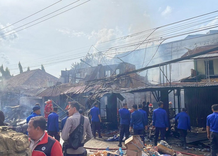 Ledakan Tabung Gas Picu Kebakaran Kios di Jambi Selatan, Satu Orang Tewas
