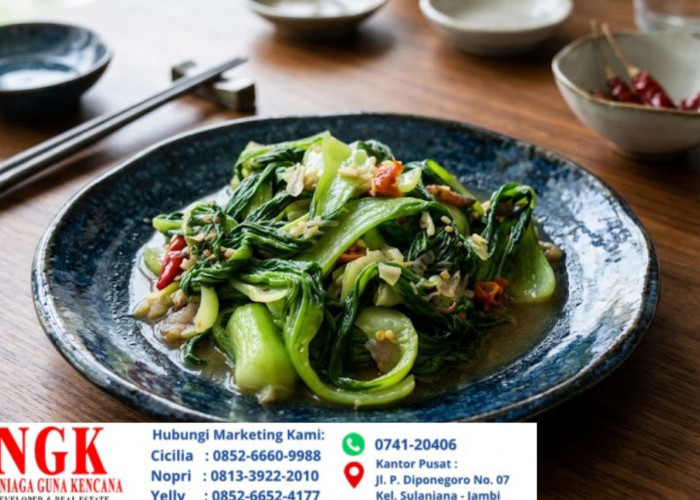 Resep Kreasi Sehat, Tumis Pakcoy Saus Tiram Ala Restoran Yang Mudah Dibuat