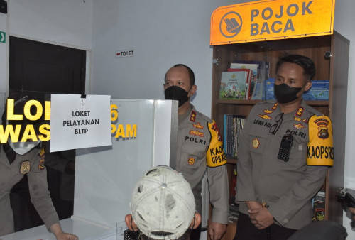 Kapolda Jambi Cek Penyaluran Dana Bantuan Tunai untuk PKL di Bungo, Ini Pesannya