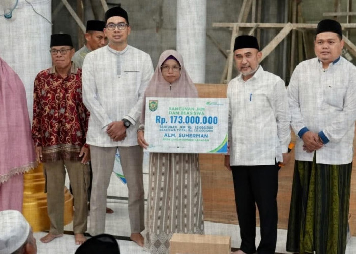 Safari Ramadhan Bersama Bupati Bungo, BPJS Ketenagakerjaan Serahkan Santunan Ratusan Juta Rupiah