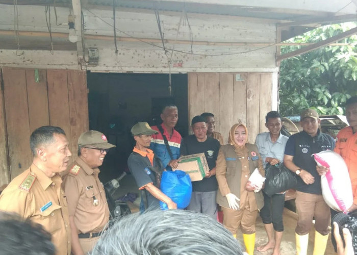 Pertamina EP Pendopo Field Berikan Bantuan kepada Masyarakat Korban Banjir di Kabupaten Musi Rawas