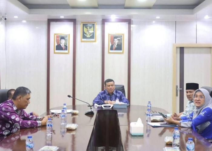 Wabup Katamso Rapat Daring Bersama Kementerian ESDM, Pemkab Tanjab Barat Percepat Perizinan Program Jargas 