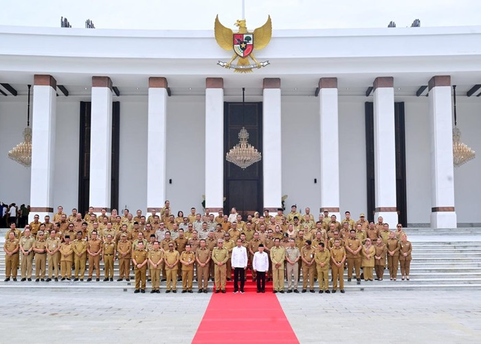 Pj Wali Kota Jambi Hadiri Pertemuan Kepala Daerah Se-Indonesia dengan Presiden di IKN