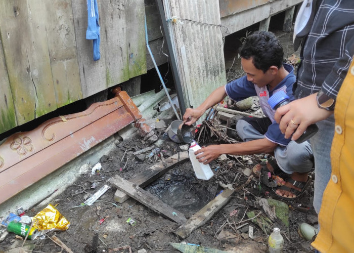 Uap Panas yang Muncul di Simbur Naik Tanjab Timur Mengandung Amonia dan Sulfur yang Tinggi