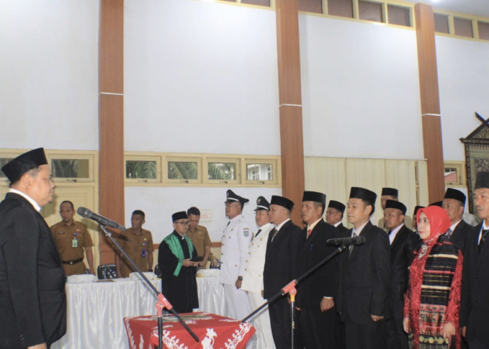 Simak! Ini Nama-nama 37 Pejabat Eselon IV yang Baru Dilantik Wakil Bupati Bungo
