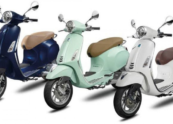 Desain Klasik Modern! Vespa Primavera 180cc Evolusi Skuter Premium Jadi Incaran Anak Muda  