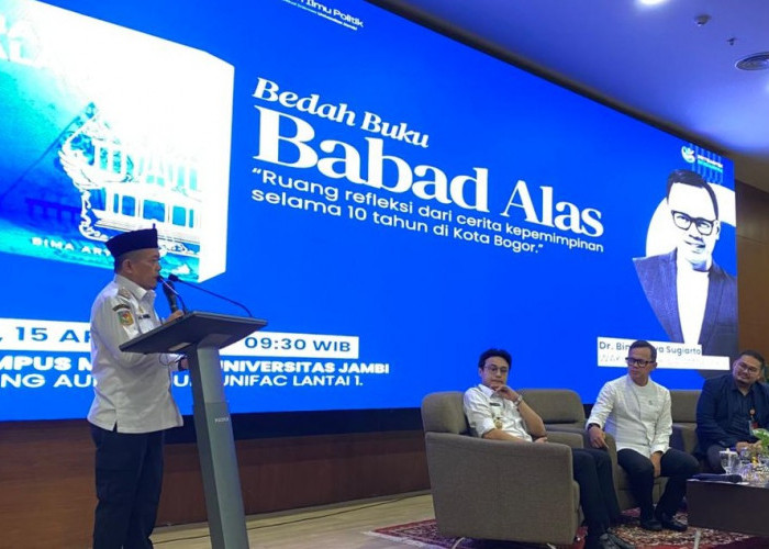 Bedah Buku Wamendagri di UNJA Jadi Sorotan, Mahasiswa Antusias Serap Inspirasi Kepemimpinan