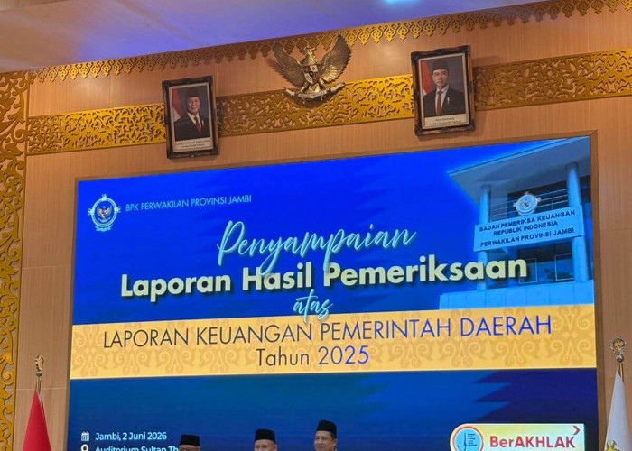 Pemkab Muaro Jambi Sukses Raih Opini WTP 10 Kali Berturut-turut 