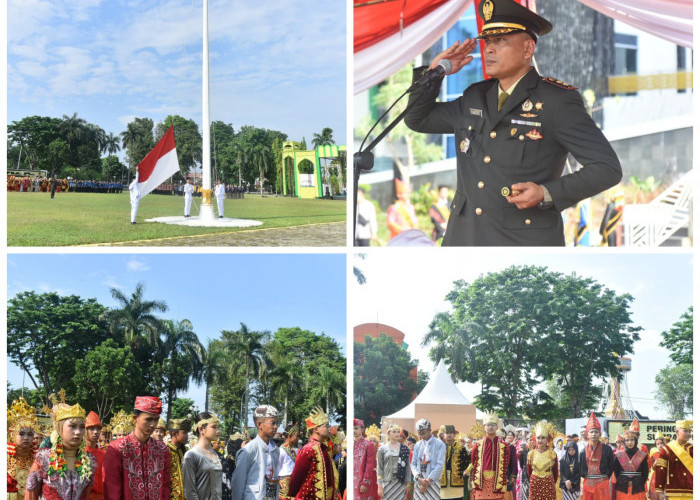 Pemkot Jambi Gelar Peringatan Hari Sumpah Pemuda : Dihadiri Unsur Pemuda dan Peragakan Pakaian Adat Nusantara