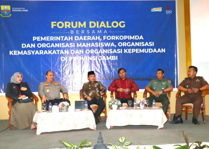 Hadiri Forum Dialog Bahas Inflasi di Jambi dan Kenaikan BBM, Kapolda Jambi Sampaikan Ini