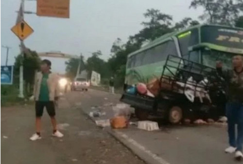 Kecelakaan Maut di Jalan Lintas Sumatera, 4 Orang Tewas