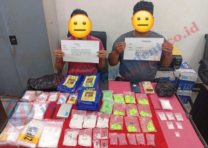Polresta Jambi Ungkap Peredaran Narkoba Lewat Transaksi WhatsApp! Amankan 1,5 Kg Sabu dan 583 Ekstasi