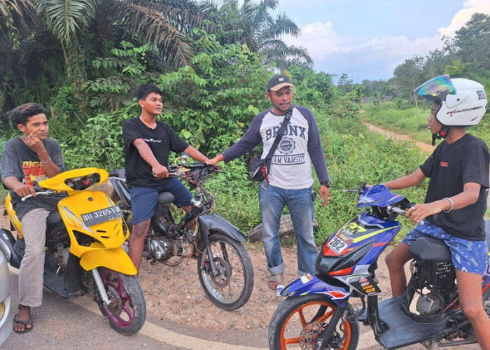 Cegah Balap Liar, Polsek Muara Tembesi Gencar Patroli dan Beri Edukasi pada Remaja