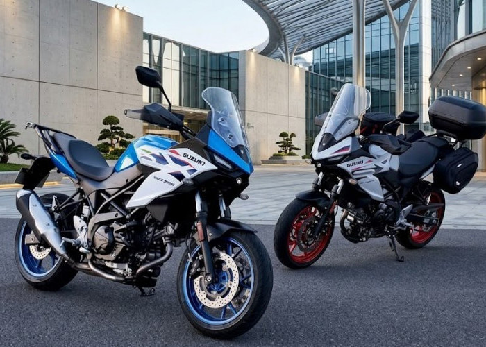 Suzuki Resmi Rilis SV-7GX di Jepang, Crossover V-Twin 645 cc Berfasilitas Canggih