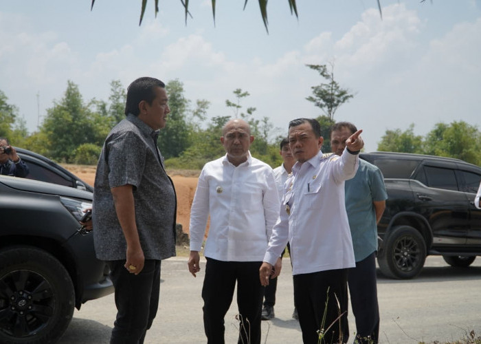 Gubernur Jambi Al Haris Tinjau Lokasi Pembangunan Sekolah Rakyat dan Lokasi Pembangunan BTN Bungo Green City