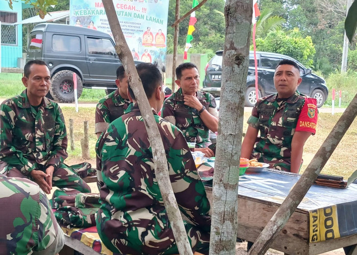 Dansatgas TMMD ke 121 Kodim 0415/Jambi Pimpin Rapat Persiapan Penutupan TMMD 