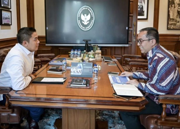 Seskab-Mendiktisaintek Bahas Beasiswa Garuda Cetak Talenta Unggul