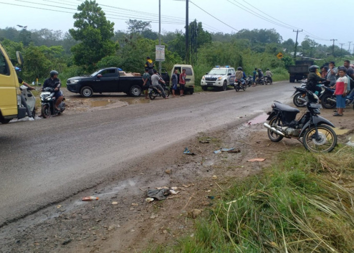 Kecelakaan Maut di Bungo, Mobil Hantam Sepeda Motor, 1 Orang Tewas