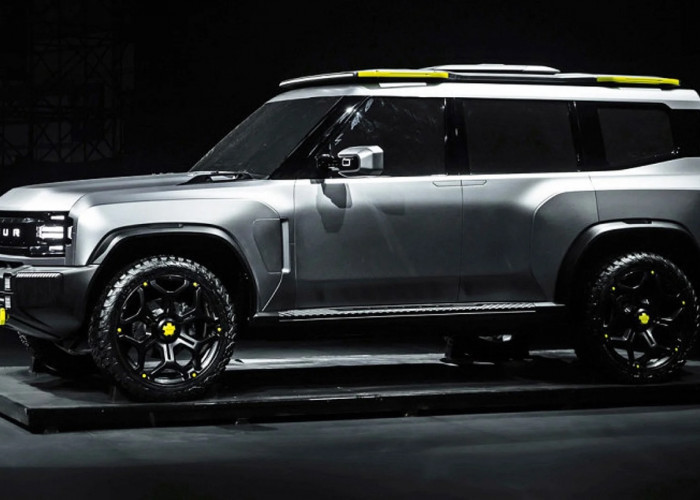 Grille Hitam, Lampu LED 6 Unit, Ban All-Terrain: Ini Tampilan GAC Yue 7 yang Bikin Melirik