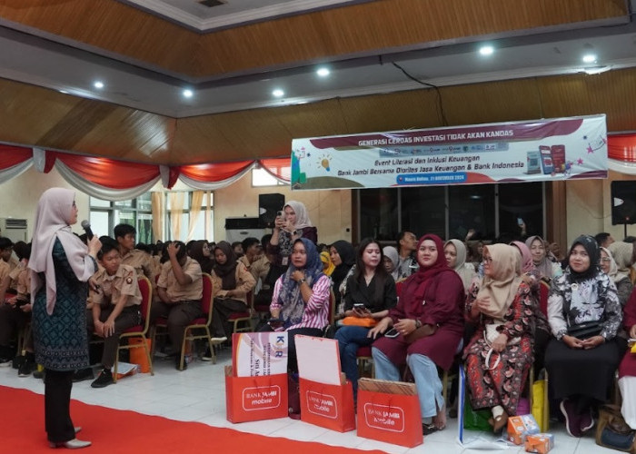 Bank Jambi Gencarkan Literasi dan Inklusi Keuangan bersama OJK dan BI