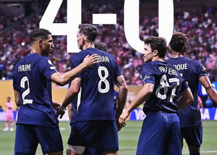 PSG Bantai Inter Miami 4-0 di Piala Dunia Antarklub! Messi Tak Berkutik!