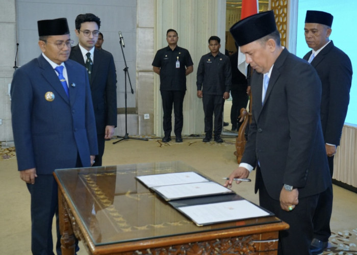 Resmi Dilantik! Arianto Nahkodai Tirta Mayang 2026–2031, Wali Kota Maulana Beri Peringatan Keras Soal Layanan 