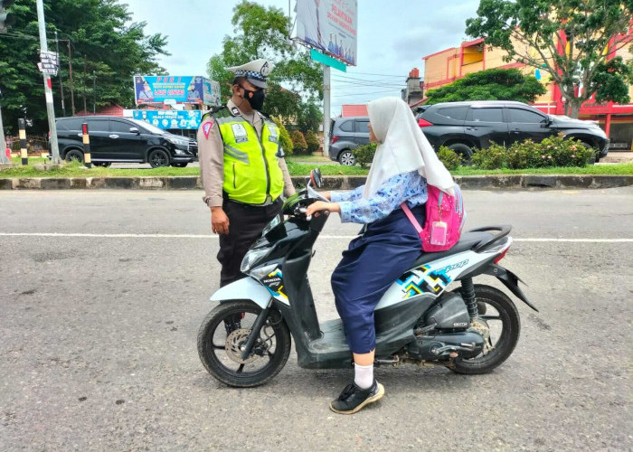 Polres Bungo Tegaskan Pelajar Dilarang Bawa Kendaraan ke Sekolah, Orang Tua Diminta Mengawasi