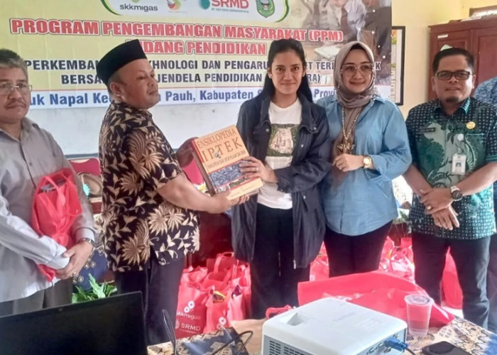 PPM Bidang Pendidikan, SKK Migas-KKKS SRMD Sasar SDN 110/VII Desa Lubuk Napal